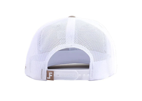 Lane Frost Rambler Trucker Hat - Back Mesh View of Lane Frost Rambler Western Snapback