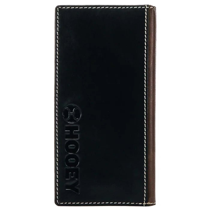 Discover "Tonkawa" Rodeo Hooey Wallet Brown/Black w/ Ivory Aztec Quality Hooey Wallet located at The Revival.