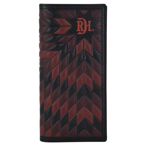 Red Dirt Hat Co. RODEO WALLET BLK W/WINE AND CLARET MORNING STAR - Discover Red Dirt Hat Co. RODEO WALLET BLK W/WINE AND CLARET MORNING STAR Quality Red Dirt Hat Co. Wallet at The Revival.