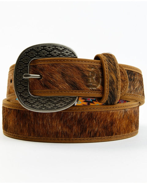 Red Dirt Hat Co. Men's Natural Brindle Cowhide Leather Belt - Discover Red Dirt Hat Co. Men's Natural Brindle Cowhide Leather Belt Quality Red Dirt Hat Co. Belts located at The Revival.