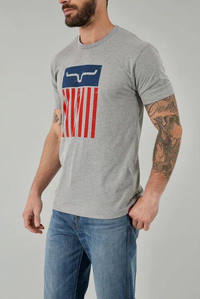 Kimes Ranch Cody Tee Shirt - Dark Grey Heather - Discover Kimes Ranch Cody Tee Shirt - Dark Grey Heather Quality Kimes Ranch Shirt located at The Revival.