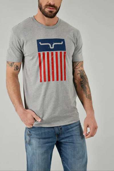 Kimes Ranch Cody Tee Shirt - Dark Grey Heather - Discover Kimes Ranch Cody Tee Shirt - Dark Grey Heather Quality Kimes Ranch Shirt located at The Revival.
