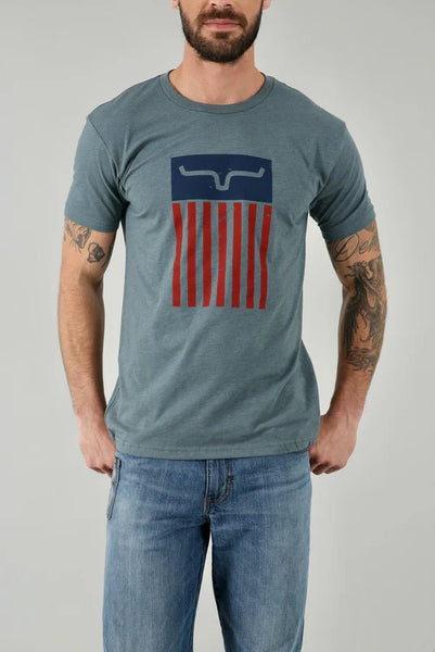 Kimes Ranch Cody Tee Shirt - Indigo - Discover Kimes Ranch Cody Tee Shirt - Indigo Quality Kimes Ranch Shirt located at The Revival.