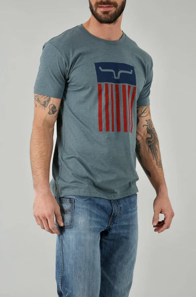 Kimes Ranch Cody Tee Shirt - Indigo - Discover Kimes Ranch Cody Tee Shirt - Indigo Quality Kimes Ranch Shirt located at The Revival.