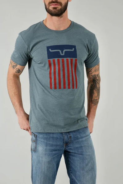 Kimes Ranch Cody Tee Shirt - Indigo - Discover Kimes Ranch Cody Tee Shirt - Indigo Quality Kimes Ranch Shirt located at The Revival.