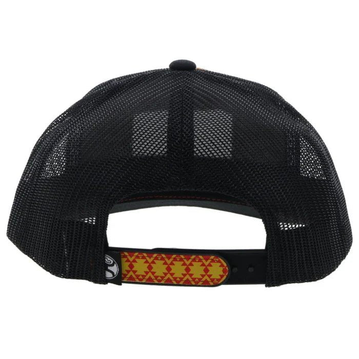 Discover Hooey "Doc" Red/Yellow/White/Black Aztec Print Hat Quality Hooey Hats located at The Revival.