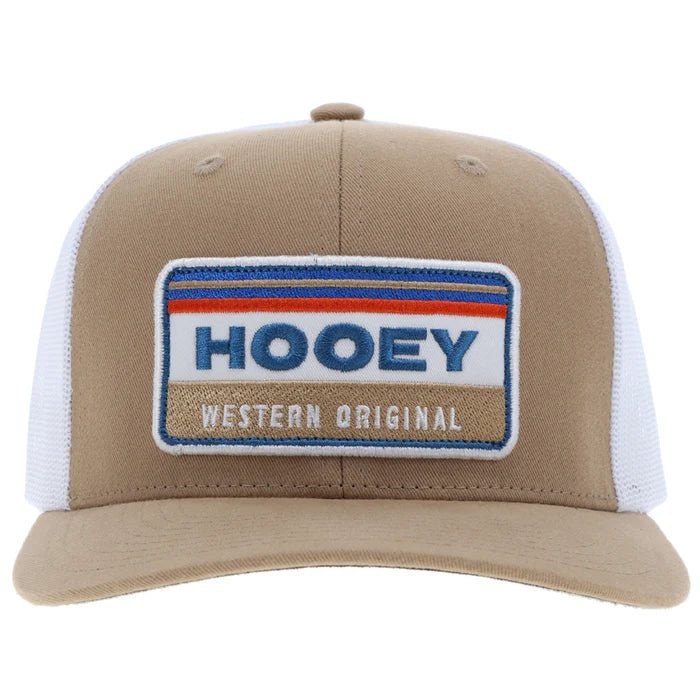 Discover Hooey "Horizon" Tan/White Hat Quality Hooey Hats located at The Revival.
