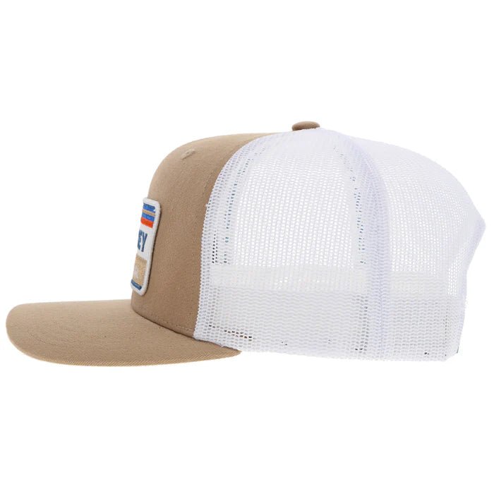 Discover Hooey "Horizon" Tan/White Hat Quality Hooey Hats located at The Revival.