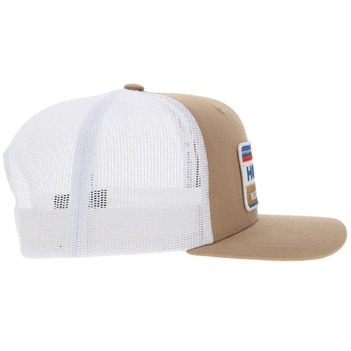 Discover Hooey "Horizon" Tan/White Hat Quality Hooey Hats located at The Revival.