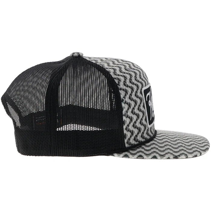 Discover Hooey "Lakota" Hat Grey/Black w/Pattern Quality Hooey Hats located at The Revival.