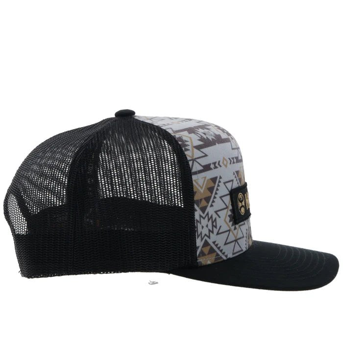 Discover Hooey "Lock - Up" Grey/Black w/Aztec Hat Quality Hooey Hats located at The Revival.