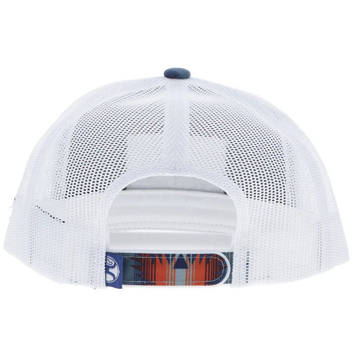 Discover Hooey "Doc" Hat Navy/White Aztec w/Rectangle Patch Quality Hooey Hats located at The Revival.