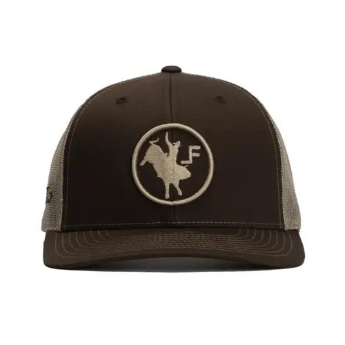 Lane Frost Comeback Western Snapback Hat - Front View of Lane Frost Comeback Hat