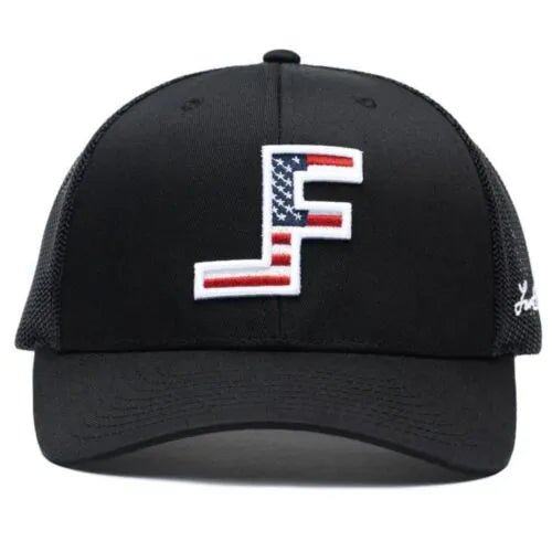 Lane Frost Patriot II Curved Hat front view