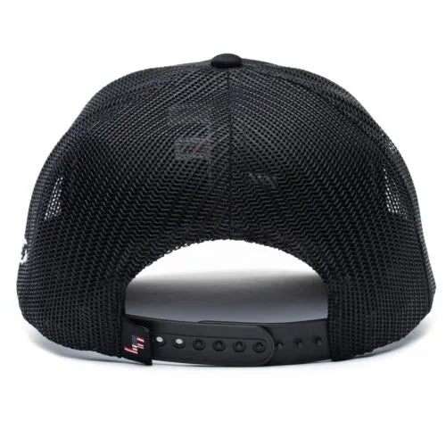 Lane Frost Patriot II Curved Hat - Back of Lane Frost Patriot II hat with adjustable snapback