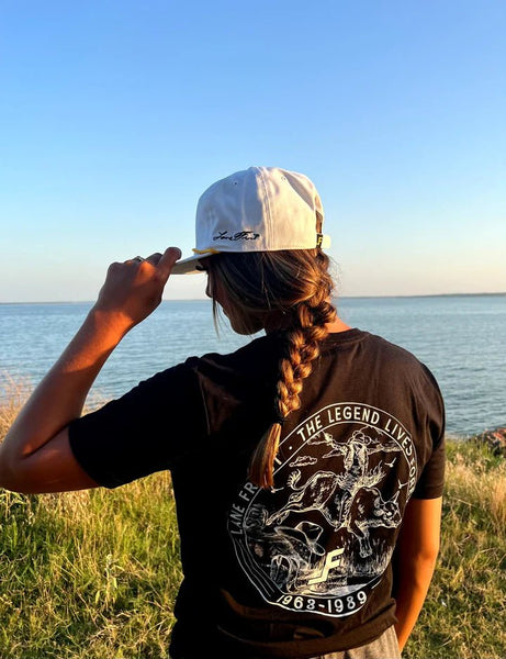 Lane Frost Silver Dollar Tee - Discover Lane Frost Silver Dollar Tee Quality Lane Frost Shirt located at The Revival.