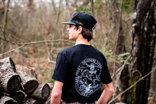 Lane Frost Silver Dollar Tee - Discover Lane Frost Silver Dollar Tee Quality Lane Frost Shirt located at The Revival.