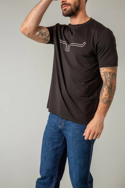 Kimes Ranch Outlier Tech Tee Shirt - Black - Discover Kimes Ranch Outlier Tech Tee Shirt - Black Quality Kimes Ranch Shirt located at The Revival.