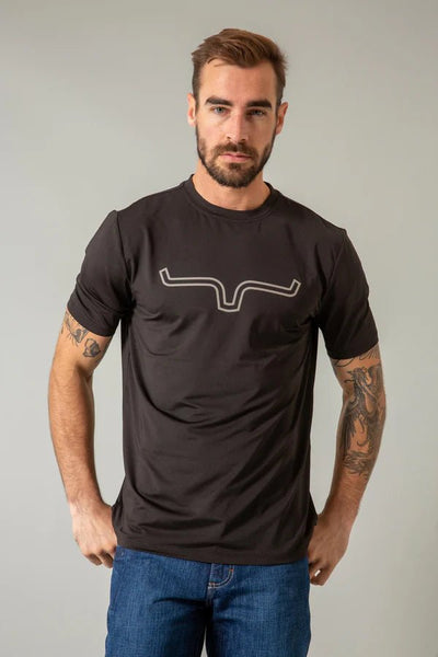 Kimes Ranch Outlier Tech Tee Shirt - Black - Discover Kimes Ranch Outlier Tech Tee Shirt - Black Quality Kimes Ranch Shirt located at The Revival.