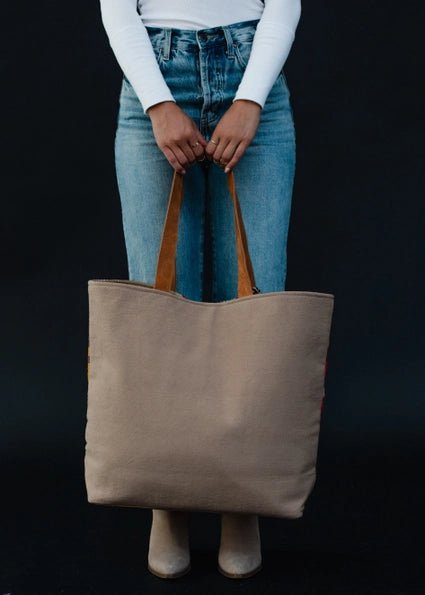 Panache Apparel Co. Brown & Multicolored Aztec Tote - Discover Panache Apparel Co. Brown & Multicolored Aztec Tote Quality Panache Apparel Co. Tote located at The Revival.