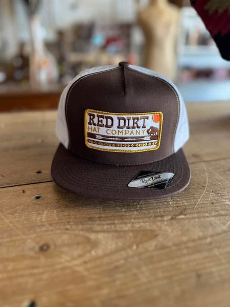 Red Dirt Hat Co. Arrows - Brown White - Discover Red Dirt Hat Co. Arrows - Brown White Quality Red Dirt Hat Co. Hats located at The Revival.
