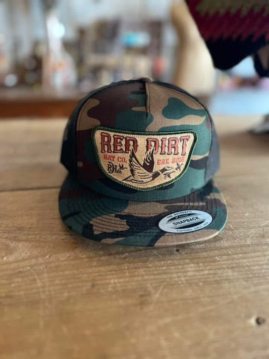 Discover Red Dirt Hat Co. Fly South - Camo, Black Quality Red Dirt Hat Co. Hats located at The Revival.