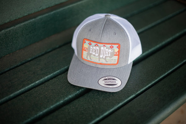 Red Dirt Hat Co. Aztec Buffalo - Heather Grey - Discover Red Dirt Hat Co. Aztec Buffalo - Heather Grey Quality Red Dirt Hat Co. Hats located at The Revival.