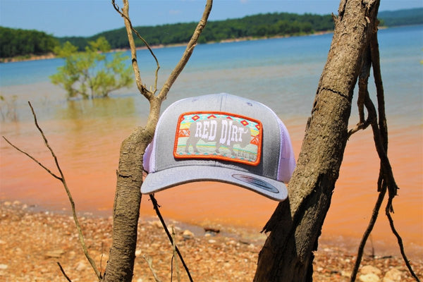 Red Dirt Hat Co. Aztec Buffalo - Heather Grey - Discover Red Dirt Hat Co. Aztec Buffalo - Heather Grey Quality Red Dirt Hat Co. Hats located at The Revival.