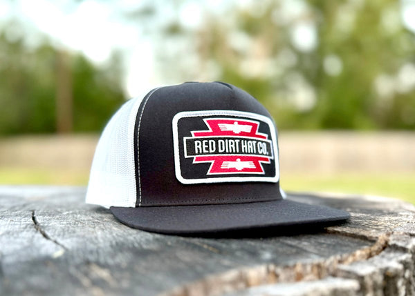 Red Dirt Hat Co. Tater - Black, White - Discover Red Dirt Hat Co. Tater - Black, White Quality Red Dirt Hat Co. Hats located at The Revival.