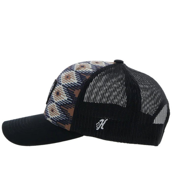 Hooey Rope Like A Girl Cream/Tan/Black Aztec Pattern Hat SKU: 2349T-CRBK - Discover Hooey Rope Like A Girl Cream/Tan/Black Aztec Pattern Hat SKU: 2349T - CRBK Quality Hooey Hats located at The Revival