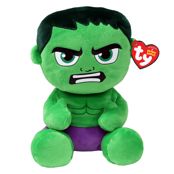 Ty Beanie Babies Hulk - From Marvel (Small) - Discover Ty Beanie Babies Hulk - From Marvel (Medium) Quality Ty Stuffed Animal located at The Revival.