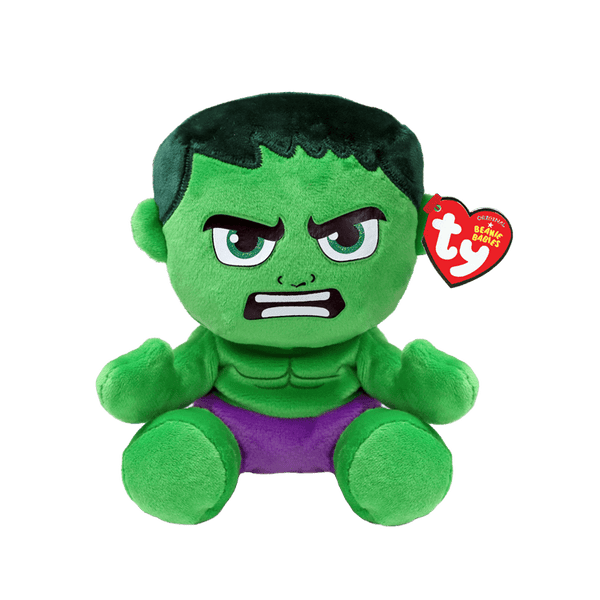 Ty Beanie Babies Hulk - From Marvel (Small) - Discover Ty Beanie Babies Hulk - From Marvel (Medium) Quality Ty Stuffed Animal located at The Revival.
