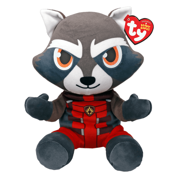 Ty Beanie Babies Rocket - from Marvel (Small) - Discover Ty Beanie Babies Rocket - from Marvel (Medium) Quality Ty Stuffed Animal located at The Revival.