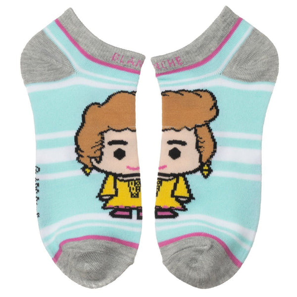Golden Girls 5 Pair Ankle Socks - Discover Golden Girls 5 Pair Ankle Socks Quality Bioworld Socks located at The Revival.
