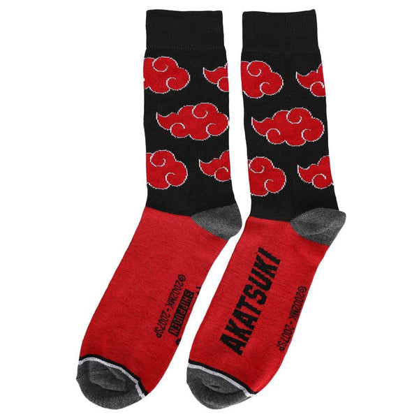 Naruto Split Color 5 Pair Crew Socks - Discover Naruto Split Color 5 Pair Crew Socks Quality Bioworld Socks located at The Revival.