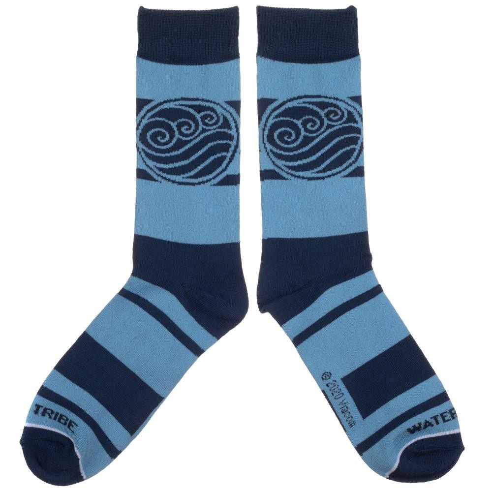 Discover Avatar The Last Airbender 4 Pair Crew Socks Quality Bioworld Socks located at The Revival.