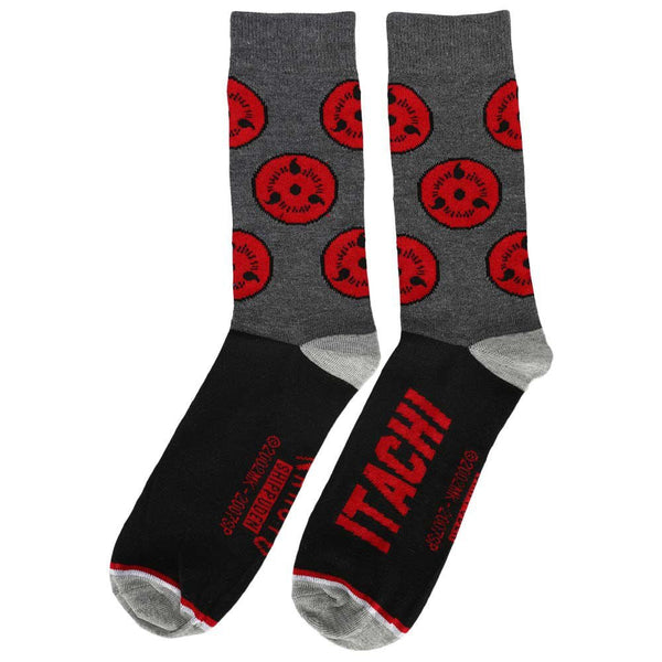 Naruto Split Color 5 Pair Crew Socks - Discover Naruto Split Color 5 Pair Crew Socks Quality Bioworld Socks located at The Revival.