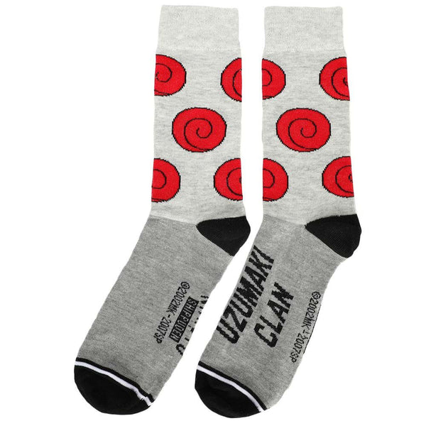 Naruto Split Color 5 Pair Crew Socks - Discover Naruto Split Color 5 Pair Crew Socks Quality Bioworld Socks located at The Revival.