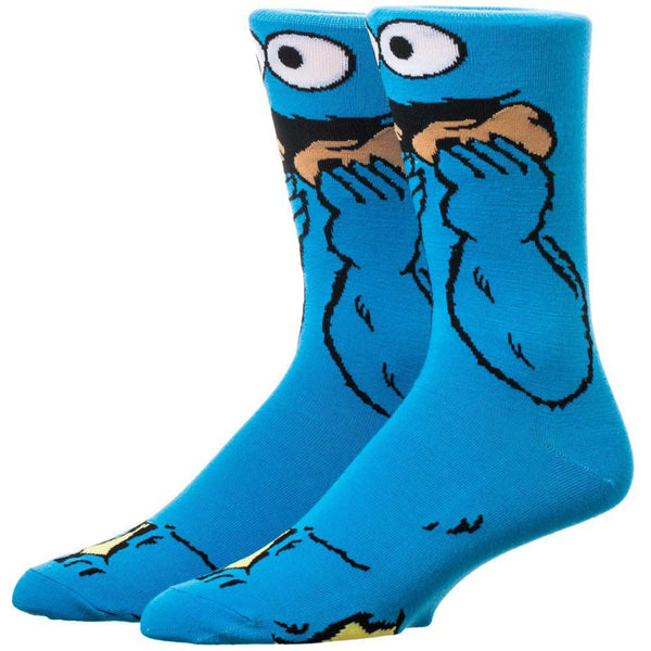 Cookie Monster Animigos 360 Character Socks - Discover Cookie Monster Animigos 360 Character Socks Quality Bioworld Socks located at The Revival.