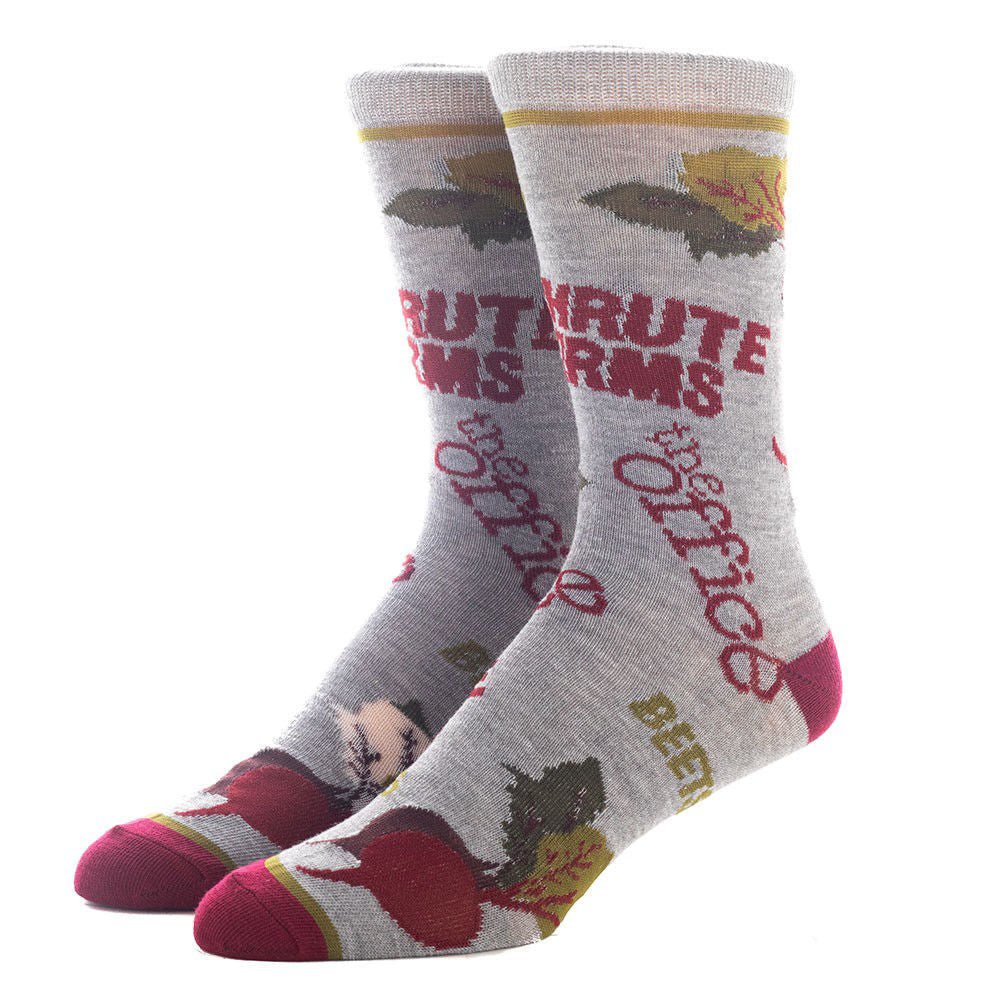 Discover The Office 3 Pair of Crew Box Set Quality Bioworld Socks located at The Revival.