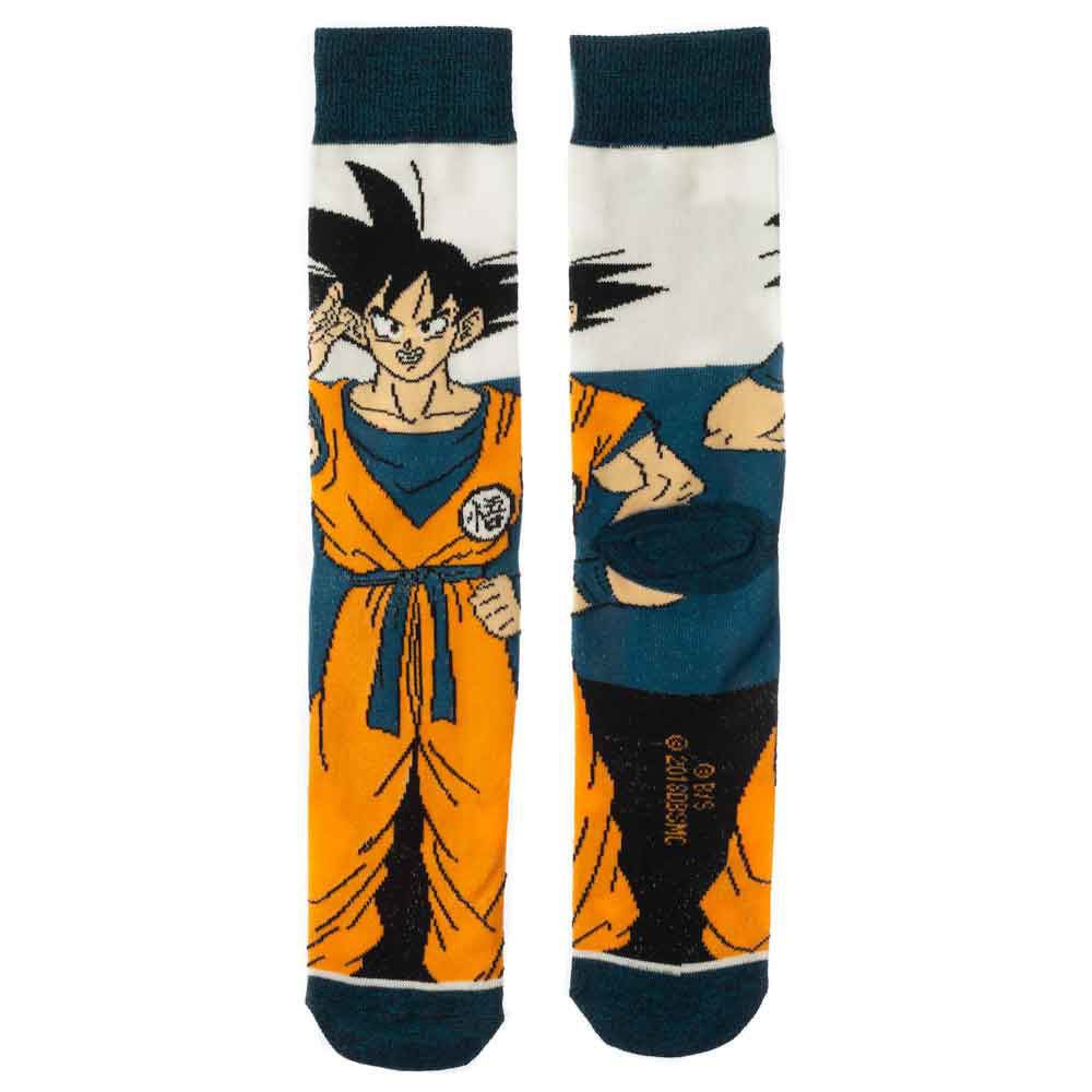 Discover Dragon Ball Z Character 5 Pair Crew Socks Quality Bioworld Socks located at The Revival.