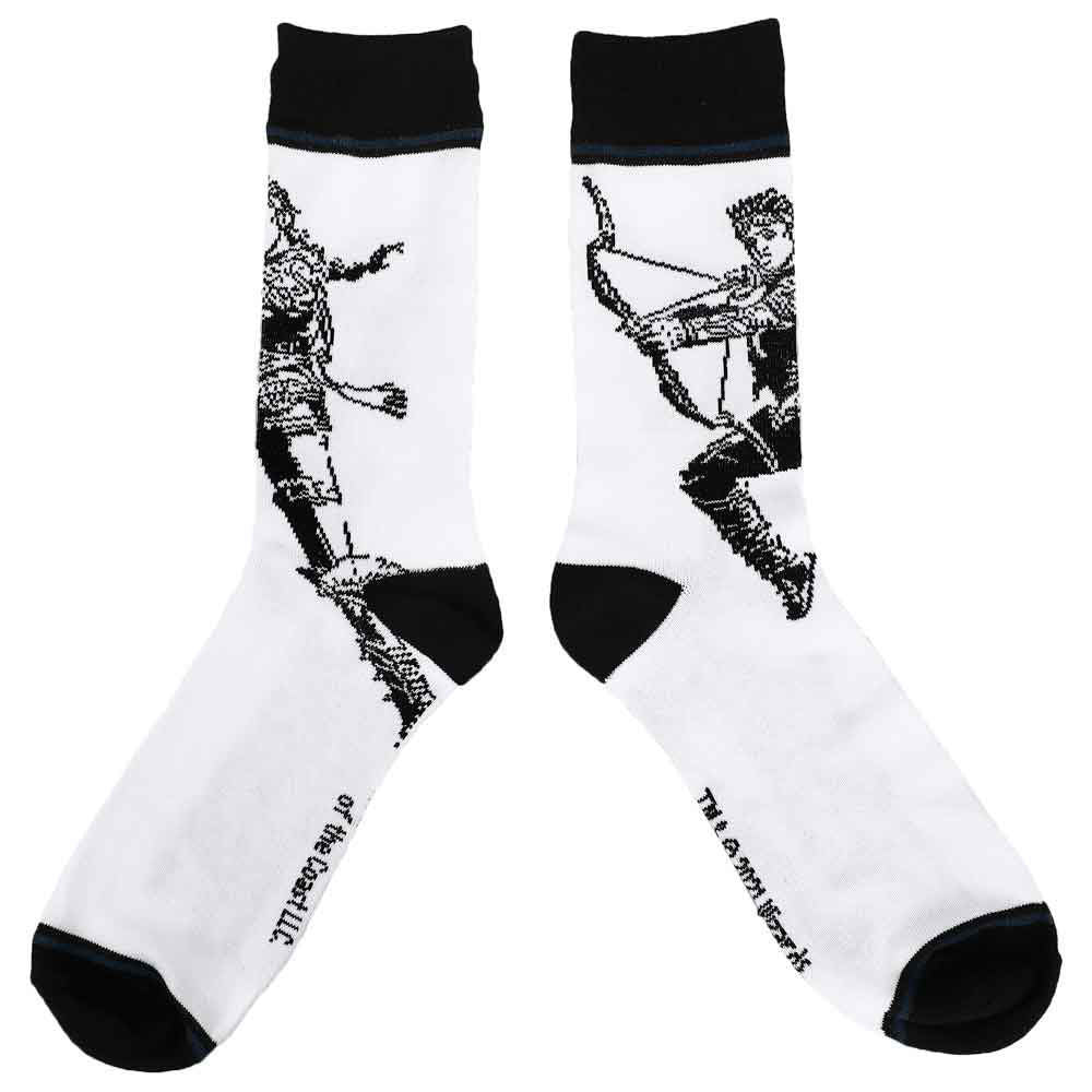 Discover Dungeons & Dragons Character 5 Pair Crew Socks Quality Bioworld Socks located at The Revival.