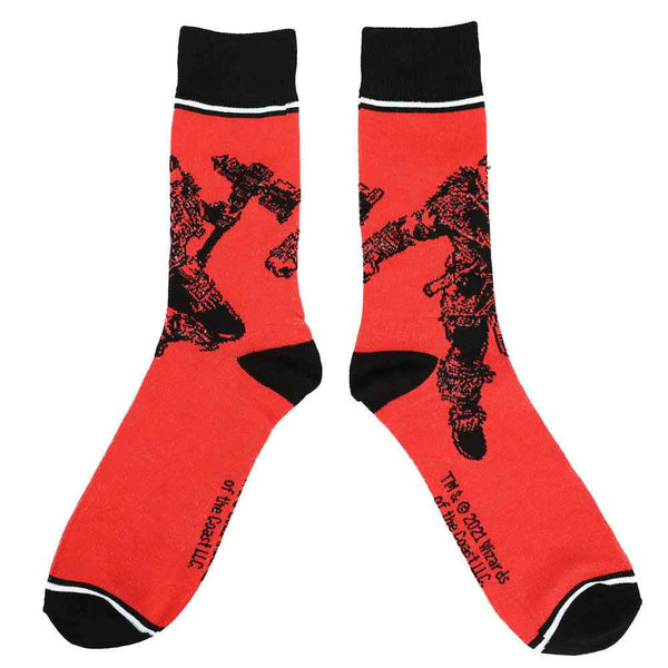 Dungeons & Dragons Character 5 Pair Crew Socks - Discover Dungeons & Dragons Character 5 Pair Crew Socks Quality Bioworld Socks located at The Revival.