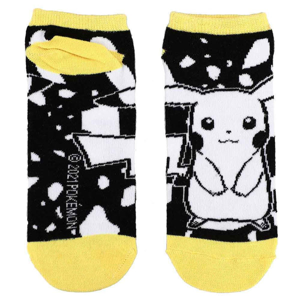 Pokemon Characters Youth 5 Pair Ankle Socks - Discover Pokemon Characters Youth 5 Pair Ankle Socks Quality Bioworld Socks located at The Revival.