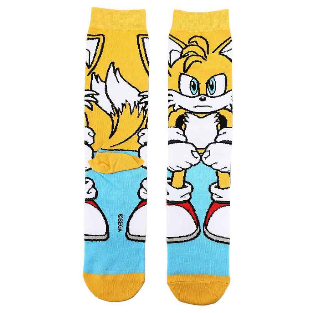 Discover Sonic the Hedgehog 2 Characters 5 Pair Crew Socks Quality Bioworld Socks located at The Revival.