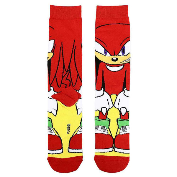 Sonic the Hedgehog 2 Characters 5 Pair Crew Socks - Discover Sonic the Hedgehog 2 Characters 5 Pair Crew Socks Quality Bioworld Socks located at The Revival.