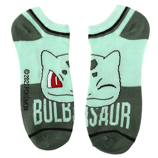 Pokemon Character Names 6 Pair Ankle Socks - Discover Pokemon Character Names 6 Pair Ankle Socks Quality Bioworld Socks located at The Revival.