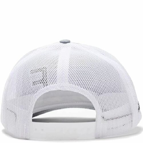 Lane Frost Wreck Grey Trucker Hat - Lane Frost Wreck Back View of Mesh