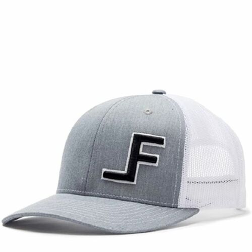 Lane Frost Wreck Grey Trucker Hat - Lane Frost Wreck Cap in front view
